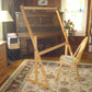 The Kingfisher II. Large Frame Vertical Wooden Weaving Loom with Adjustable and Tilt Features. Lost Pond Looms by Eden Bullrushes.